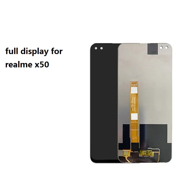 Для realme x50 полный дисплей ЖК кодирующий преобразователь сенсорного экрана в