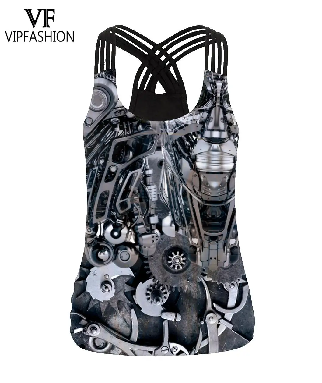 VIP модная летняя женская майка топ новинка с принтом черепа верхняя одежда модное