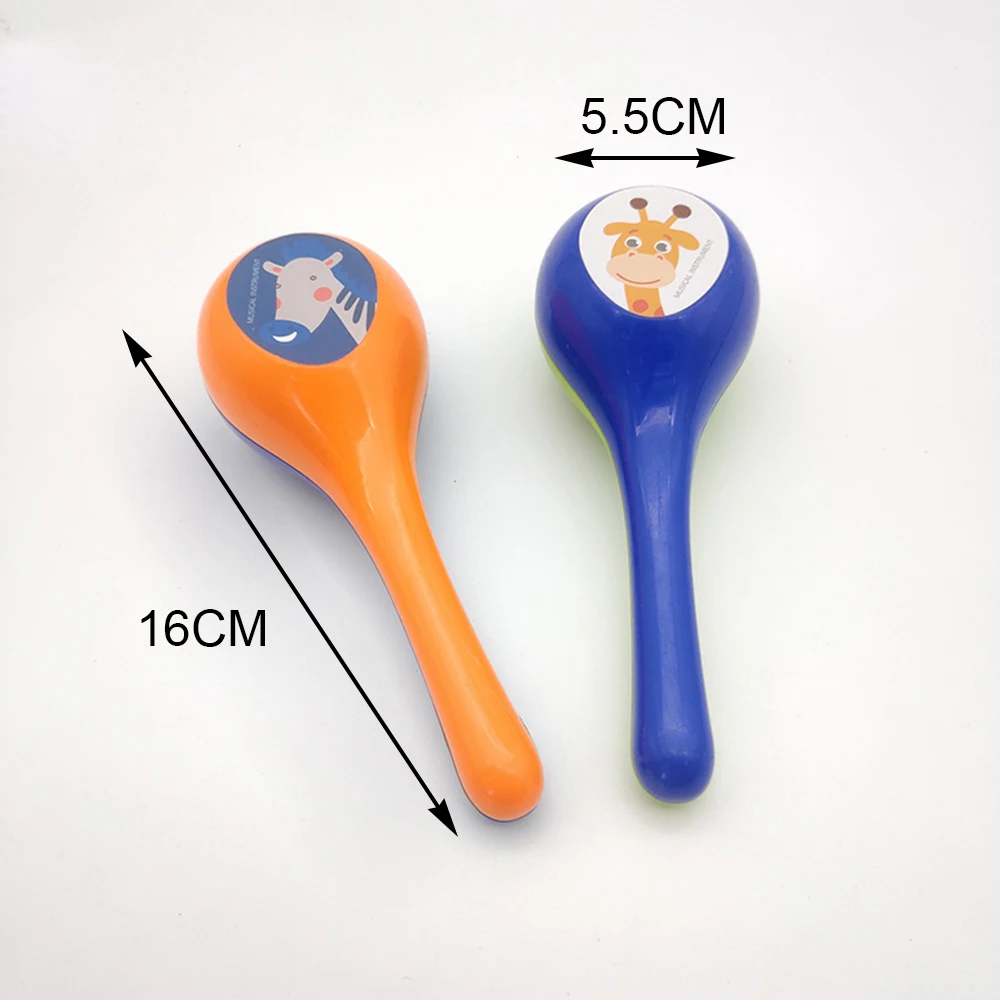 6 шт. детский музыкальный инструмент игрушка Музыкальный барабан колокольчик