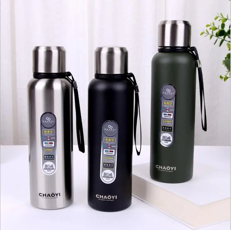 

600ML Sports Mug Student Outdoor Kettle Large-capacity Stainless Steel Water Cup Simple and Portable Tea Cup