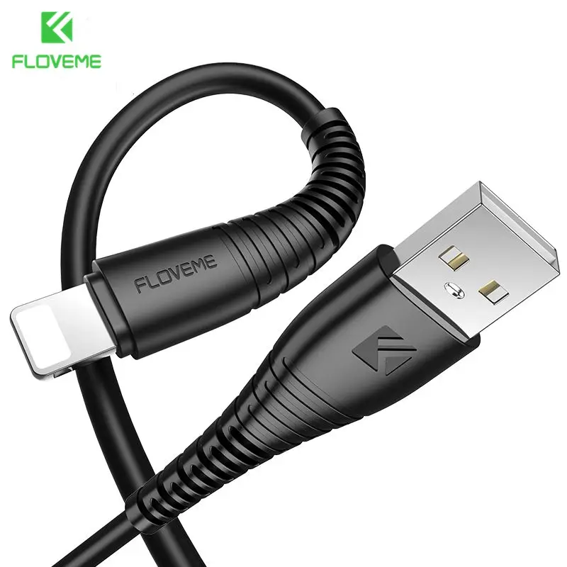 USB кабель FLOVEME для iPhone 6 7 8 Plus быстрой зарядки и передачи данных XR X XS|Кабели