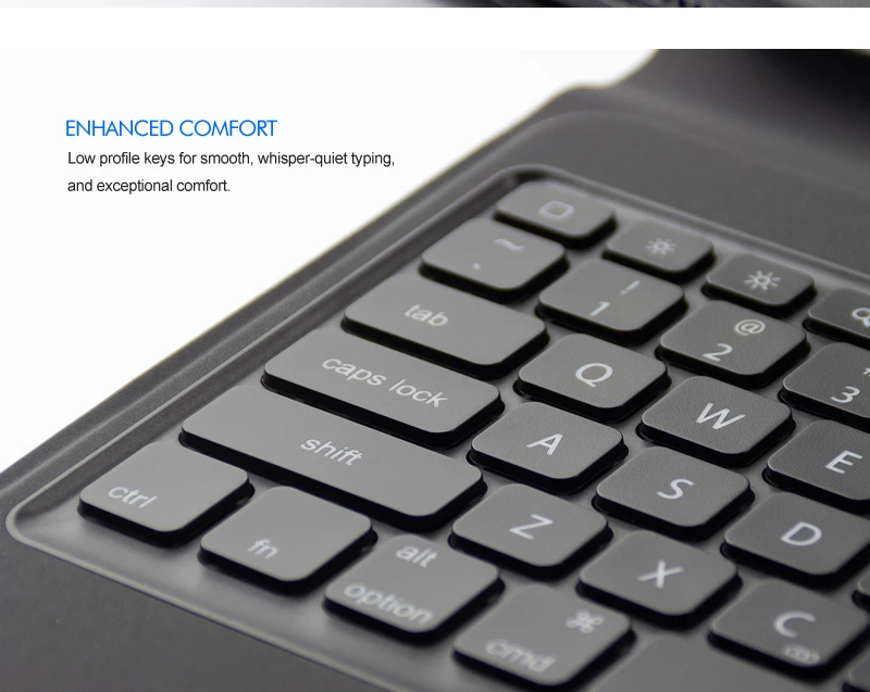 [Новинка] Беспроводная клавиатура Blue tooth для iPad pro 12,", Премиум чехол из тонкой кожи+ умный сон+ все в одном дизайне