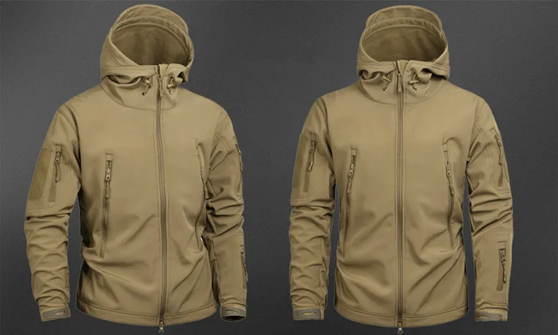 

Men's waterproof warm trench coat winter oversize men's camouflage jacket