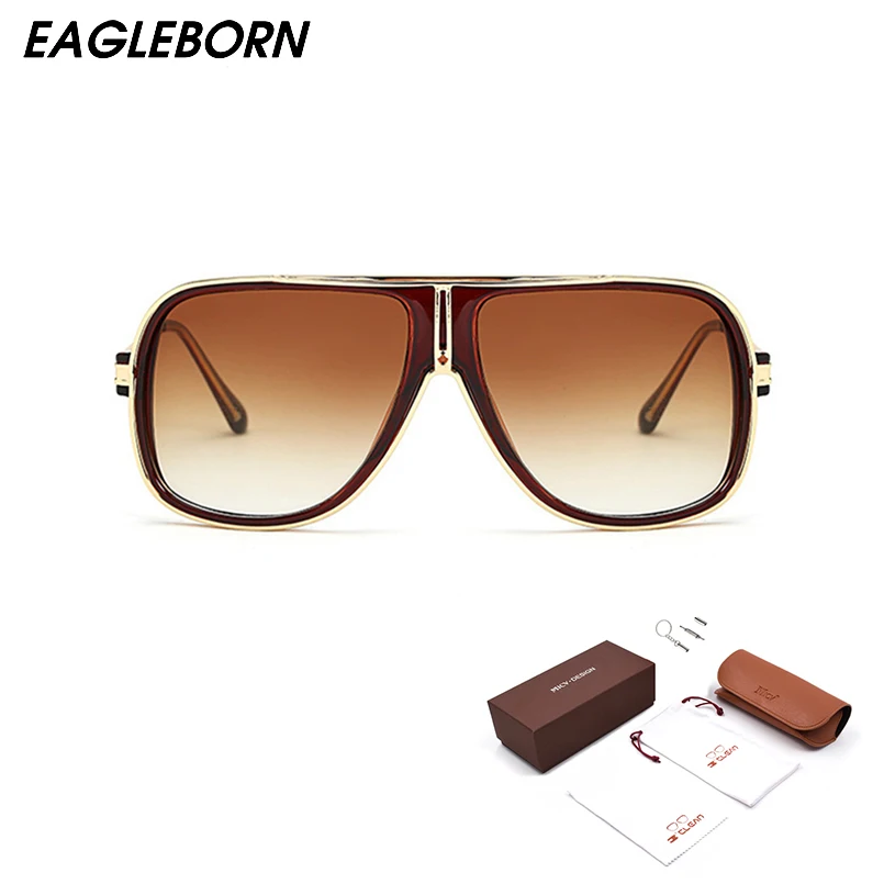 

Мужские Солнцезащитные очки-авиаторы, модные солнцезащитные очки для вождения автомобиля для мужчин, солнцезащитные очки в большой оправе,...