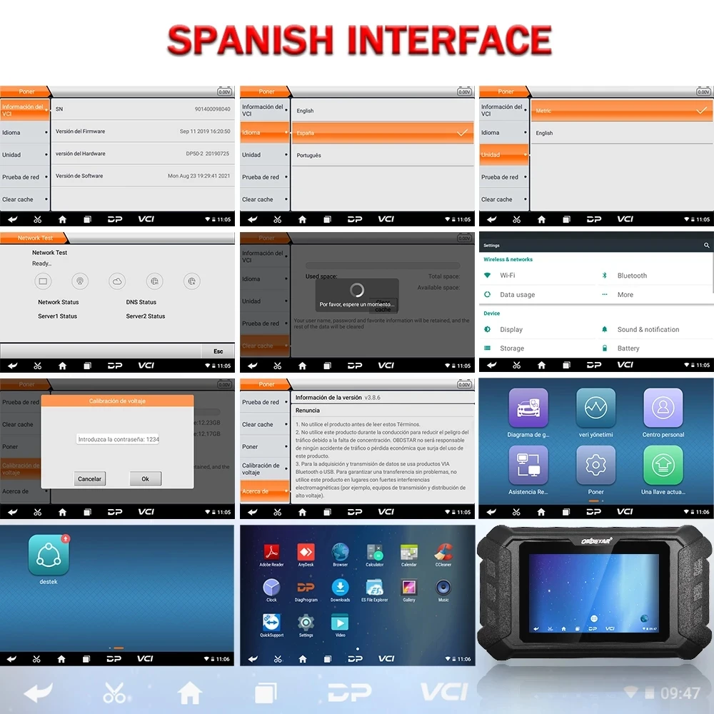 Программатор ключей OBDSTAR X300 Pro4 Master Mini MK5 для латиноамериканской версии специально