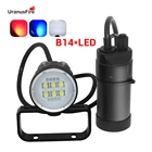 Светодиодная подводная лампа для видеосъемки XHP90 высокой мощности, водонепроницаемая, подводная, канистра 100 м, фонарик для дайвинга, фонарик 18650, фонарик для подводного плавания