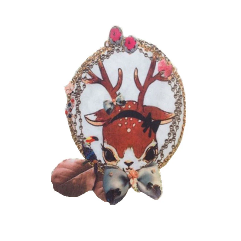 PGY 1 шт. нашивки с лосями на детскую одежду аппликация помощью утюга Полосатая