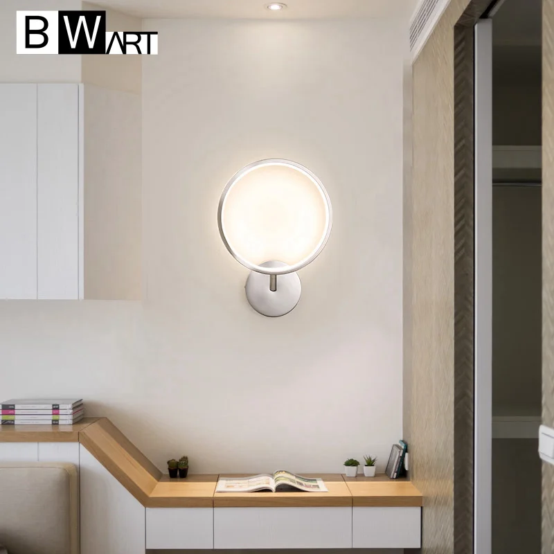 Светодиодный настенный светильник bбородок лампа для коридора лестницы спальни