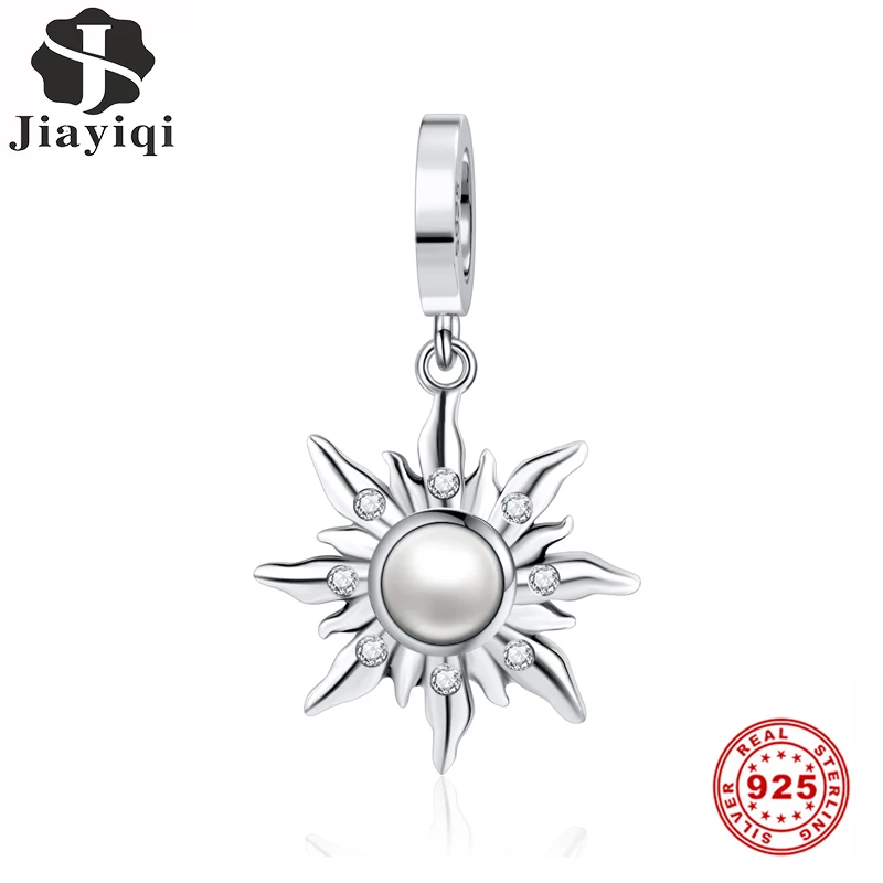 Jiayiqi серебряные и золотые солнечные амулеты из стерлингового серебра 925 пробы