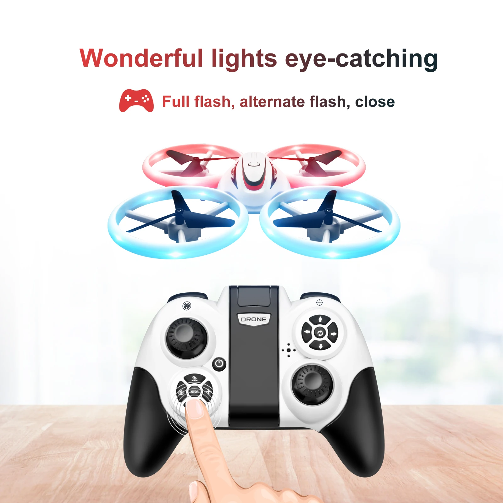 S123 Mini Drone Skimmer Kid Light Aircraft Helicopter RC UFO Manual Induction Miniature Quadcopter Child Electric Induction Toys