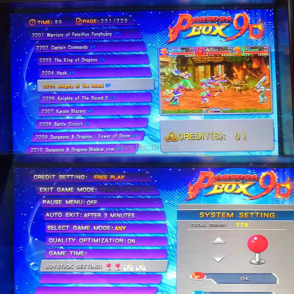 Игровая доска Pandora box 9D 2500 1500 встроенных игр для аркадных машин коробка DX 3000 в 1 pandora