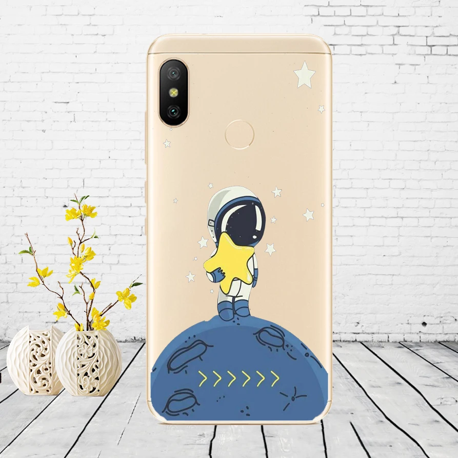 K43 Силиконовый чехол для Xiaomi mi A2 LITE, чехол с полной защитой, мягкая задняя крышка из ТПУ, чехол для телефона s для Xio mi A2 LITE, бампер - Цвет: K43