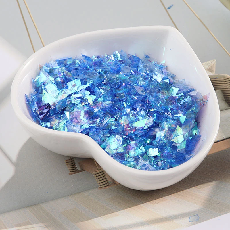 Shell Paper Candy Pieces DIY Cellophane Colorful Crystal Mud Clothing Accessories Epoxy Handmade Materials | Дом и сад