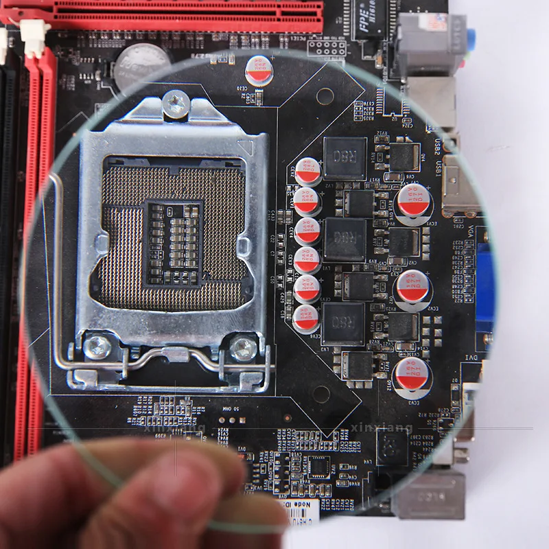 Увеличительный объектив с двумя выпуклыми линзами 110/70/320/175 мм|Линзы| |