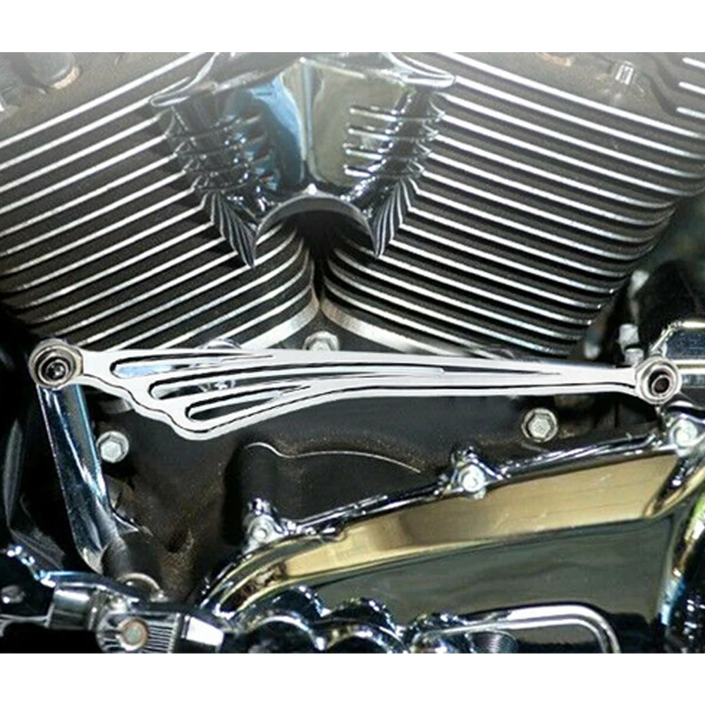 Для Harley Touring Road King Softail Street Glide Trike 1984 15 2016 2017 черный хром крыло CNC рычаг переключения