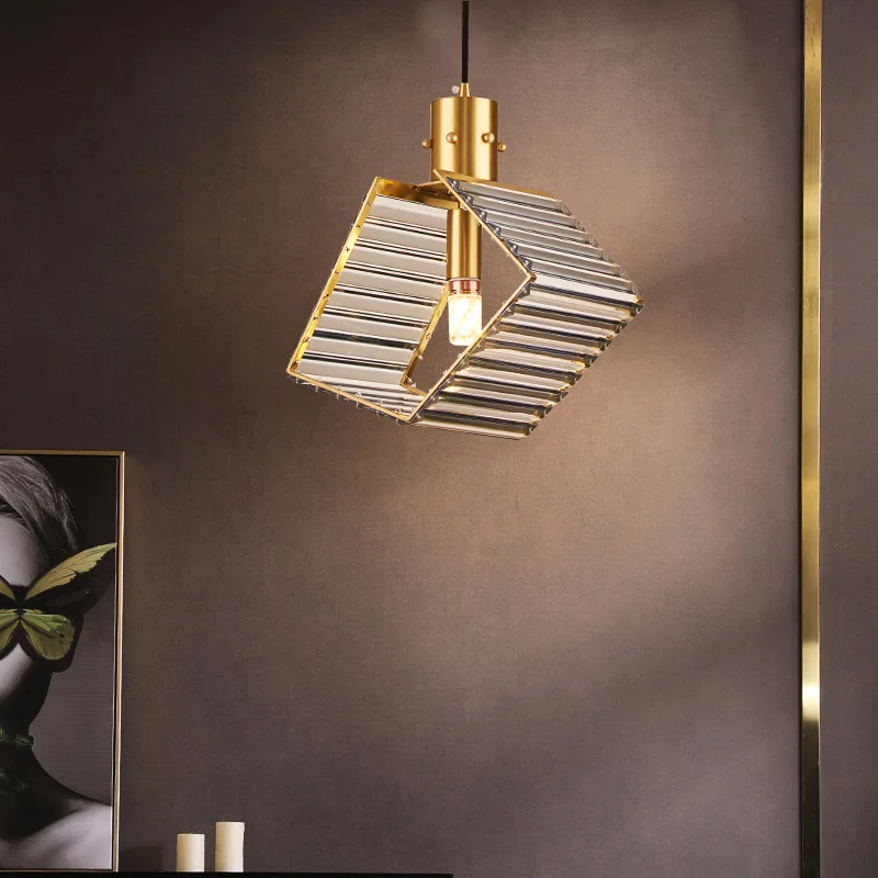 Современная хрустальная роскошная люстра FKL золотые комнатные светильники для