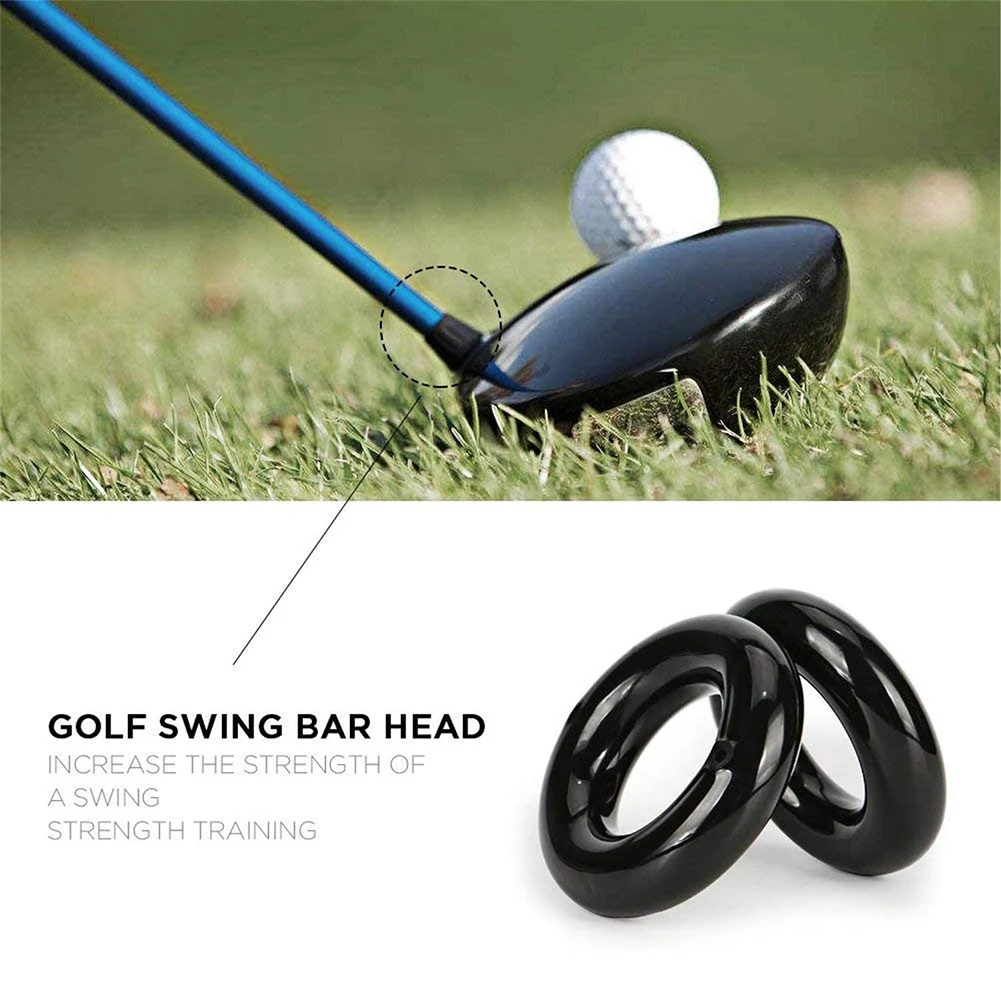 

2PCS Golf Weight Ring 150g Black red Round Weight Power Swing Ring for Golf Clubs Warm up Aid For Training Golf Accessories