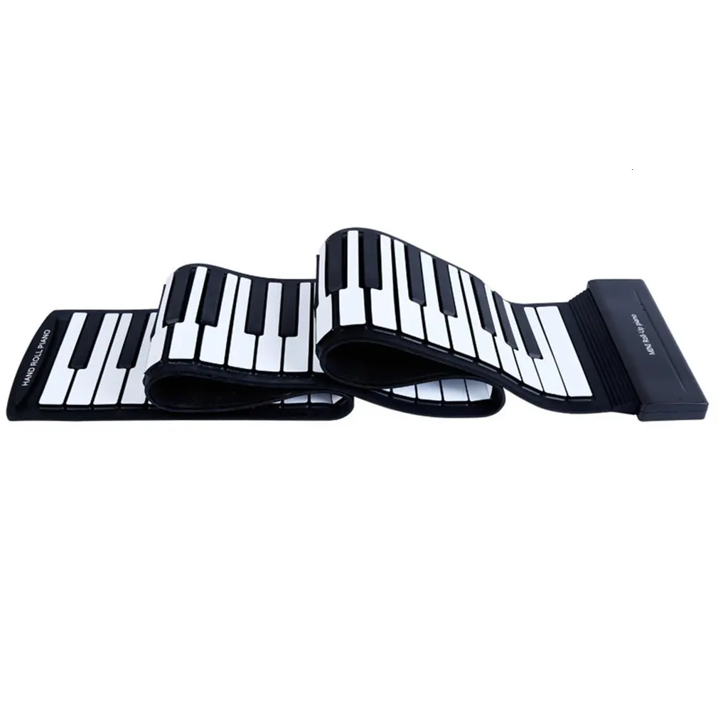 Портативная переносная клавиатура для фортепиано с 88 клавишами, USB, MIDI, ручной электронный рояль, складной портативный электронный орган