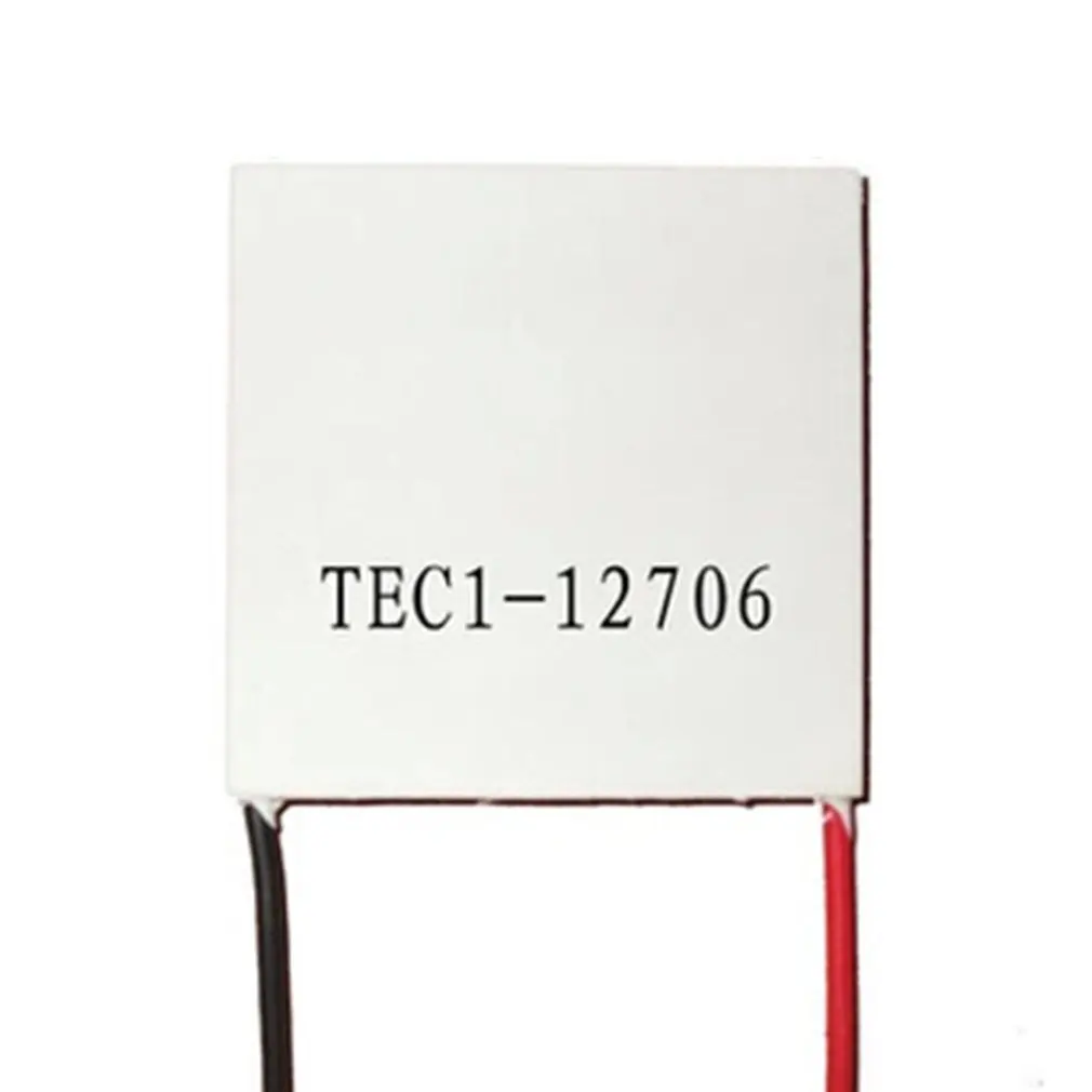 TEC1 12706 Новый радиатор Термоэлектрический охладитель охлаждения Пельтье пластины