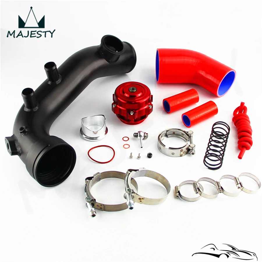Впускная турбо труба + 35Psi Q50 50 мм BOV набор подходит для B * MW N54 E88 E90 E92 E93 135i 335i |