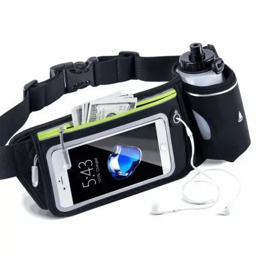 Гидратационный пояс сумка-бум унисекс для спорта на открытом воздухе бега талии