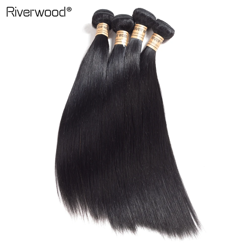 Бразильские прямые волосы пряди Пряди человеческих волос для наращивания