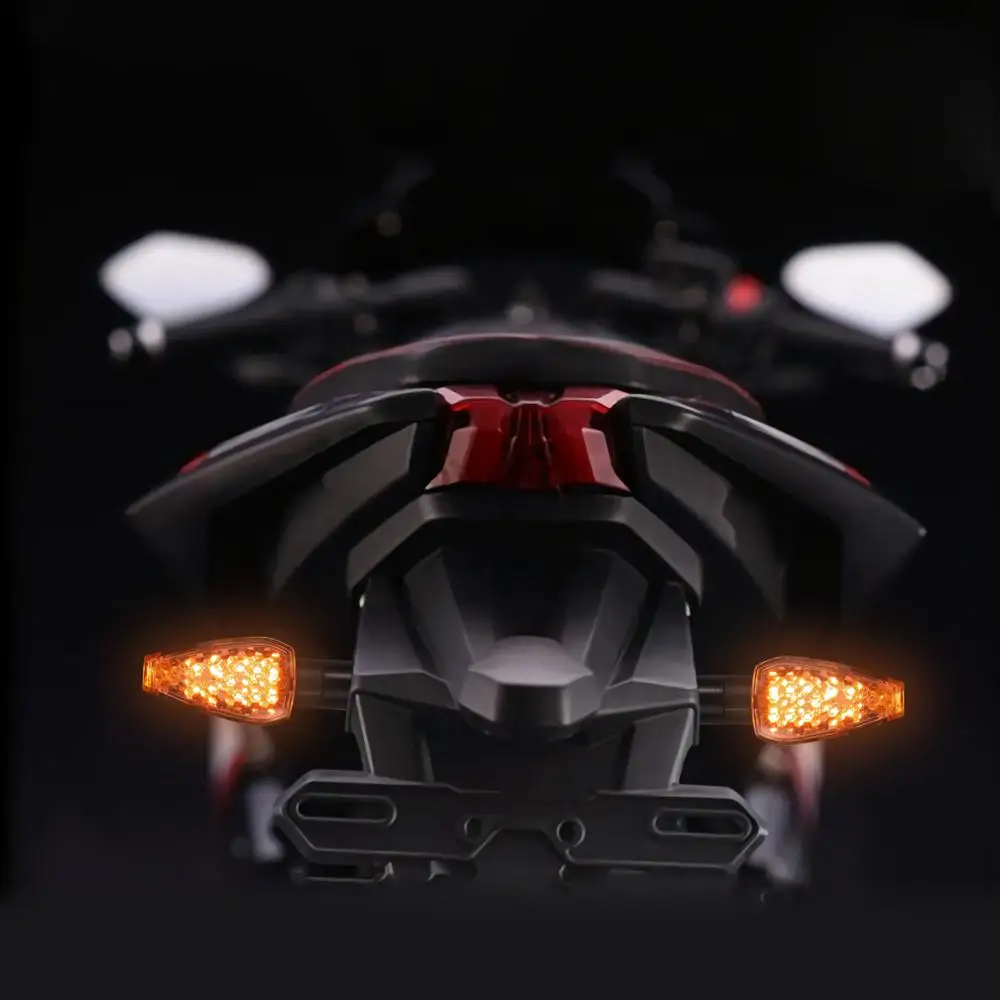 Justech 4x 14LED указатель поворота лампа с желтым светом 12V e помечено Универсальный