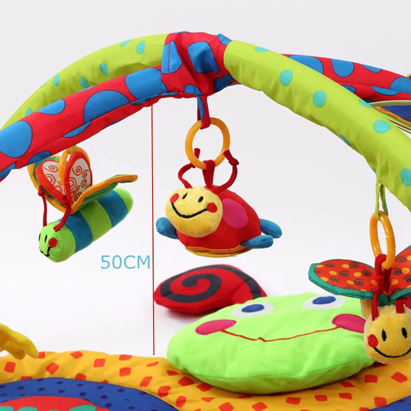 Игрушки для новорожденных мягкий коврик в форме бабочки игры спортзал