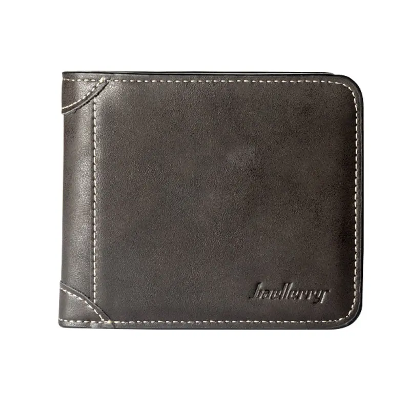 Мужской кошелек из искусственной кожи винтажный для денег визитная карточка