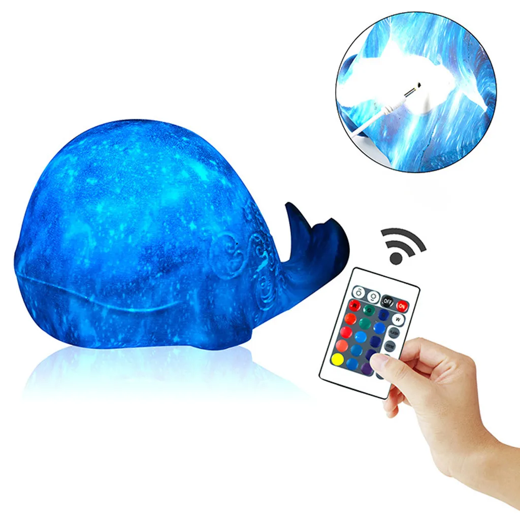 

3D Printing Squirrel Light Smart Home Night Light Creative Design Gift Animal Nigh tlight Home Decor light 2019 New LED