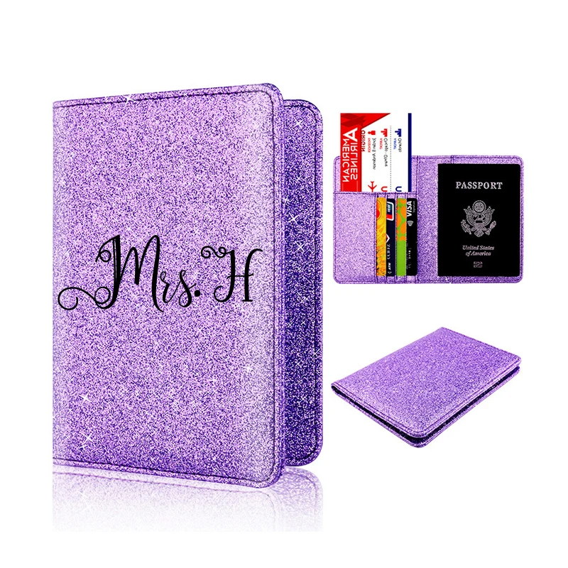 Обложка для паспорта Женская элегантная розовая с яркой поверхностью | Багаж и