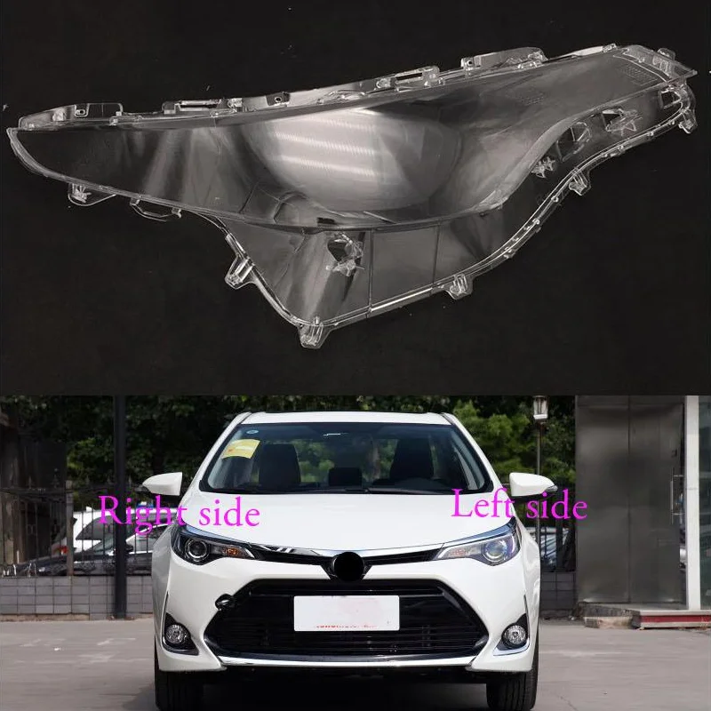 

For Toyota Levin 2017 2018 Car Headlight cover Headlamp Lens Auto Shell Cover