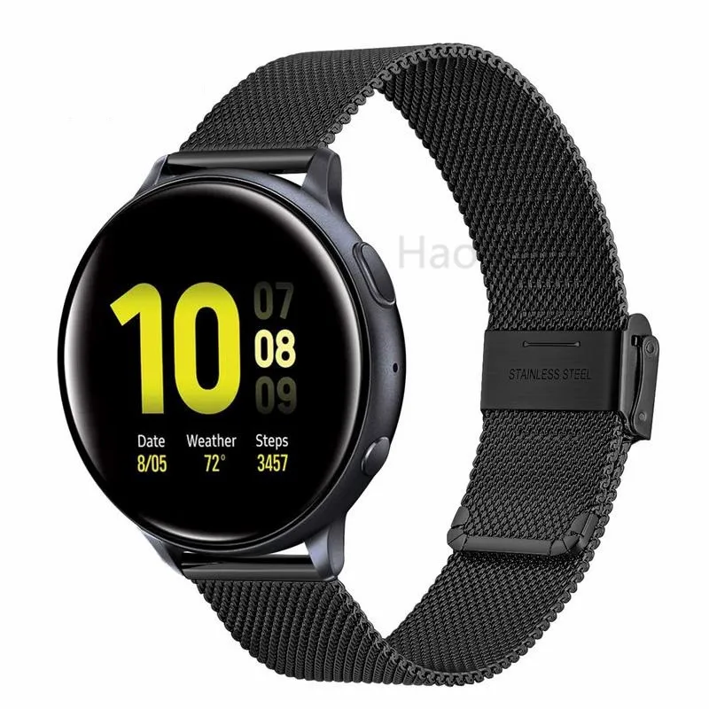 22 мм 20 для Samsung Gear sport S2 S3 Frontier Classic Band huami amazfit bip ремешок huawei GT 2 galaxy watch active 42 46