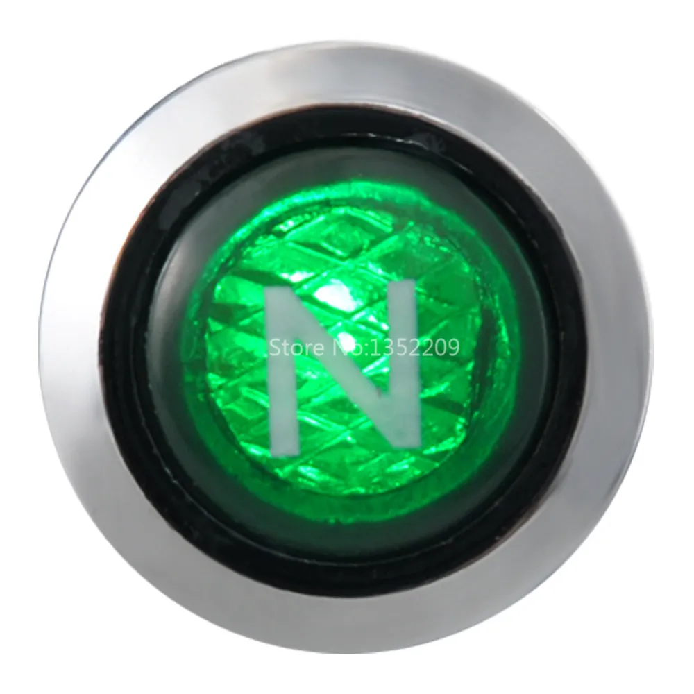

Universal Neutral Reverse Light Lampl N Gear Indicator Green LED Display For 50cc 70cc 90cc 110cc ATV Professional Motorcycle