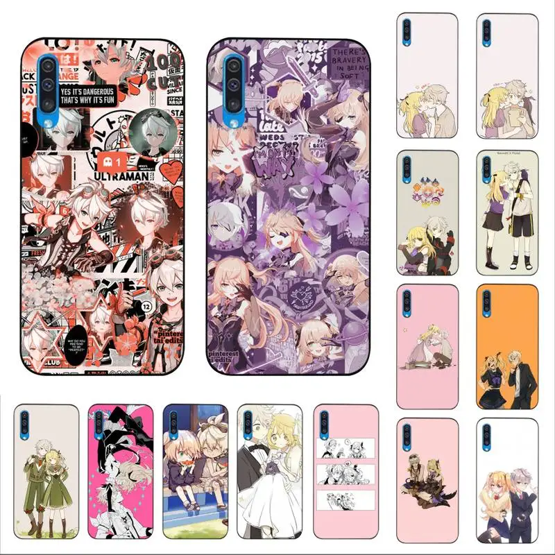 

MaiYaCa Genshin Impact Bennett Fischl Phone Case for Samsung A51 01 50 71 21S 70 10 31 40 30 20E 11 A7 2018