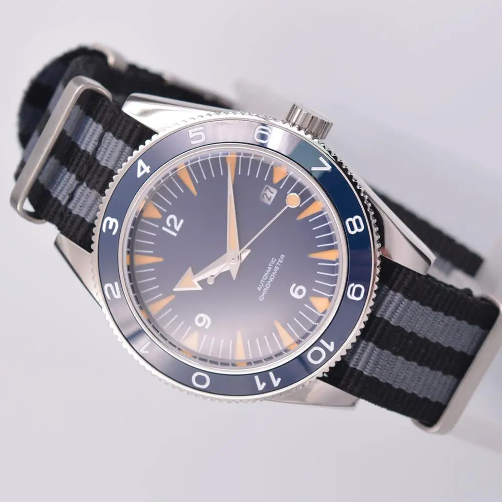 Качественные автоматические механические наручные часы Corgeut 41 мм для мужчин Miyota