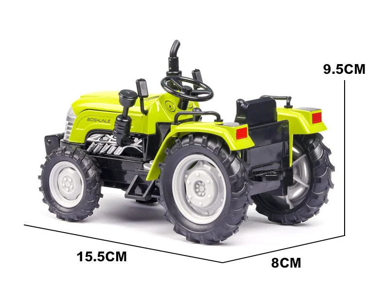 Фермерский автомобиль сельскохозяйственный трактор со звуком и светильник