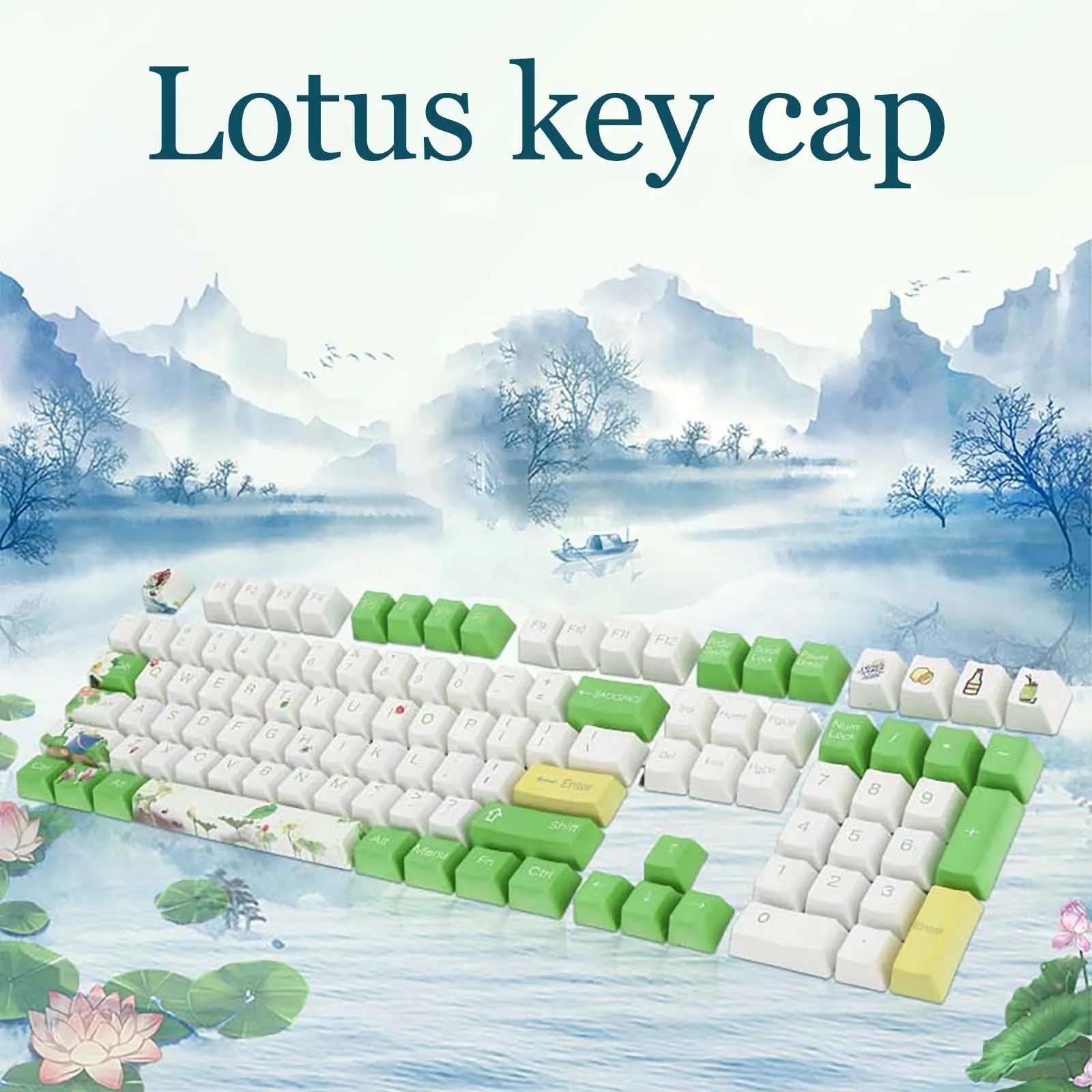 

Fast Deliver 108 Key Pbt-oem Injection Molded Keycap Summer Mechanical Keyboard Keycap Switch Teclado mecnico de 108 teclas