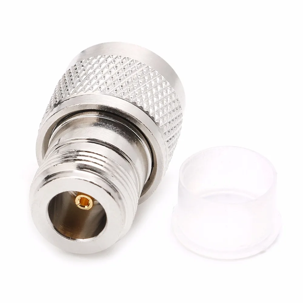 PL259 UHF штекер к N гнезду прямой 50 Ом RF разъем|Соединители| |