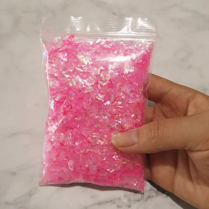 Bright Pink 20g 20 г конфетная бумага 17 цветов слизистая оболочка бумажный наполнитель глиняная игрушка DIY клейкие аксессуары украшения желе грязи рук Жевательная глина для детей - Цвет: Bright Pink 20g