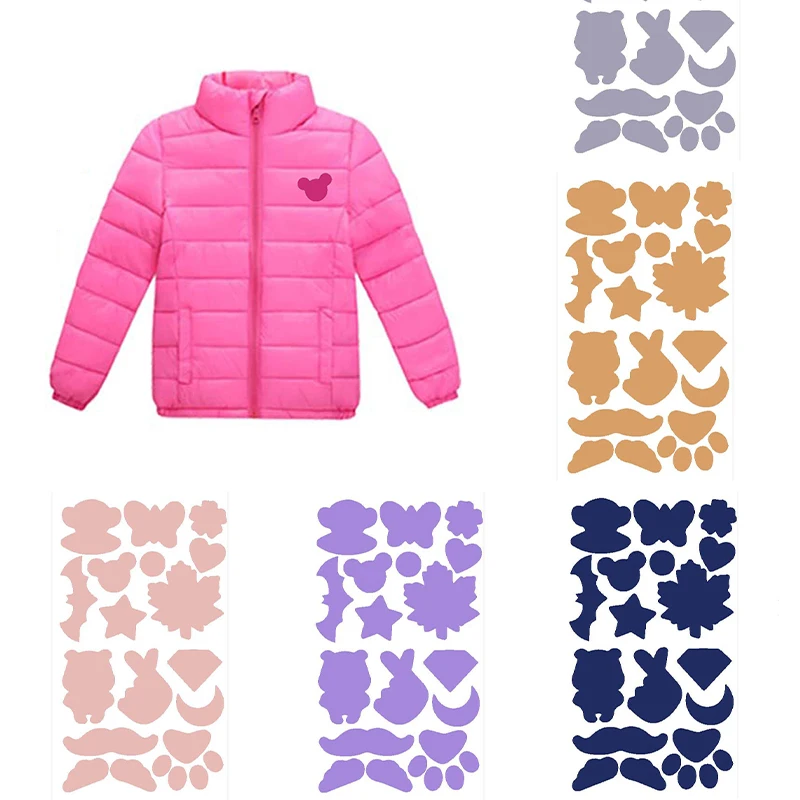 Красочные самоклеящиеся наклейки на пуховик ремонт отверстий водонепроницаемые