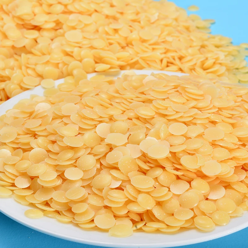 500g/Pack Candelilla Wax Light Yellow Natural Pure Pellet For DIY Cosmetic Lipstick Plant Hardness Regulator | Дом и сад