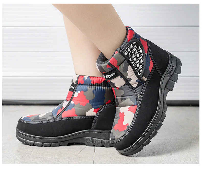 

Women's Snow Thick-soled Boots Autumn and Winter 2021 New Fashion Casual Non-slip Short Boots Comfortable Outdoor Warm Boots
