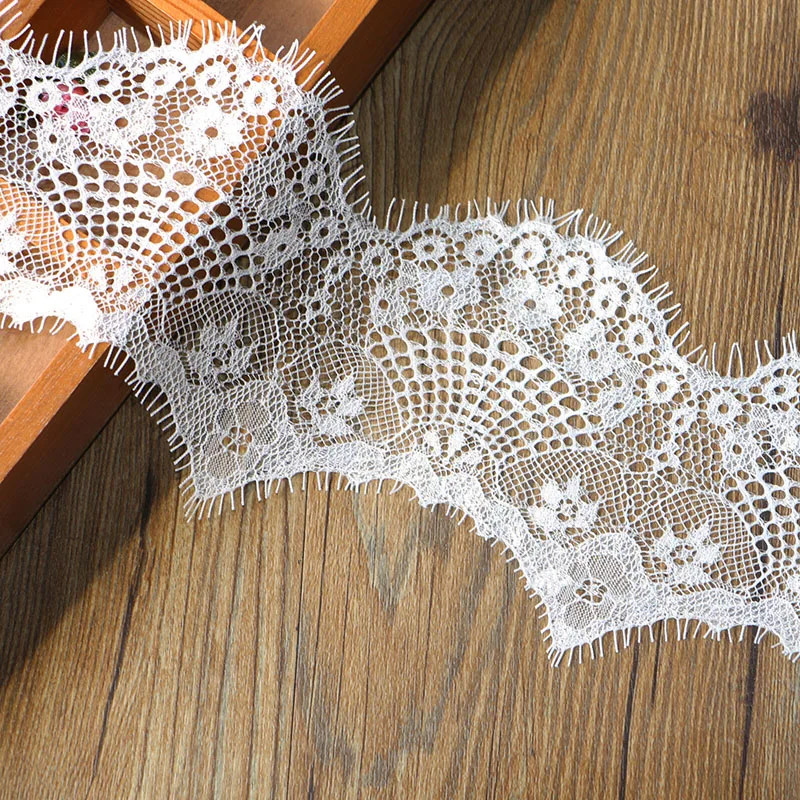 10 см 3 ярда модная Высококачественная кружевная отделка для ресниц ручной работы