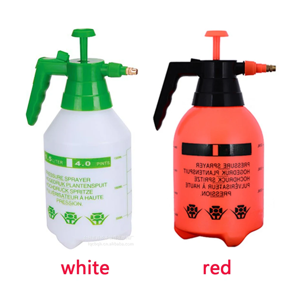 

Can Manual Pneumatic Sprayer Watering 2L Gardening Tools Transparent