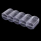 Портативный 100 фишек покер чип лоток коробка с крышкой для игры в казино 24X8X5 см