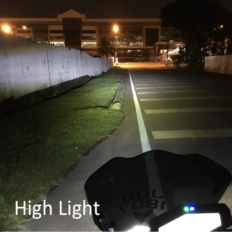

1 pcs plug and play 20W 2000lm LED motorcycle headlight H4 HS1 super bright motorbike headlamp for bobber kawasaki motor xenon