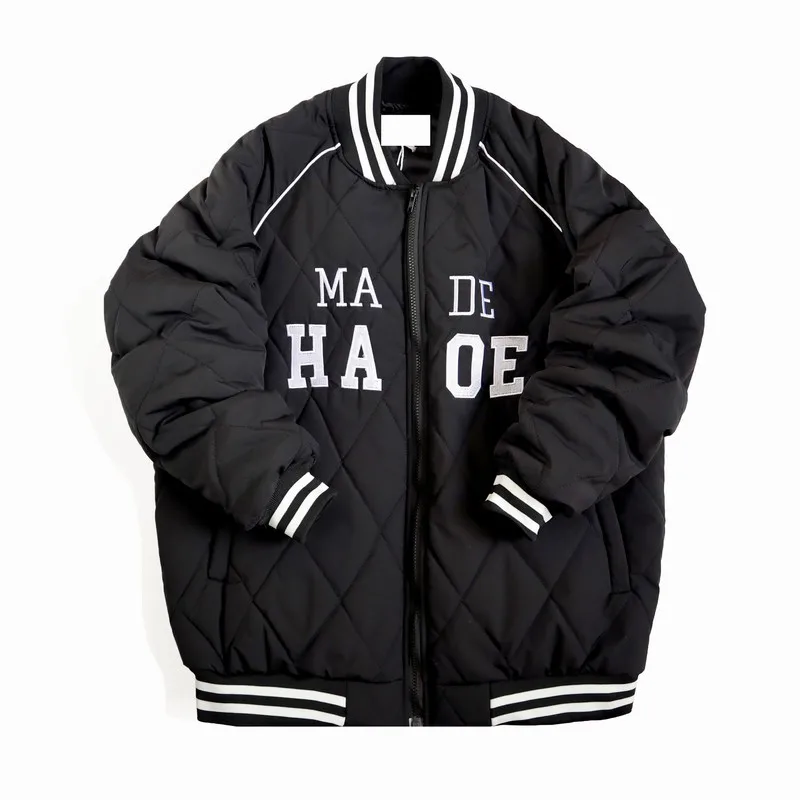 Куртка-бомбер женская парная хлопковое пальто на молнии модная уличная одежда с