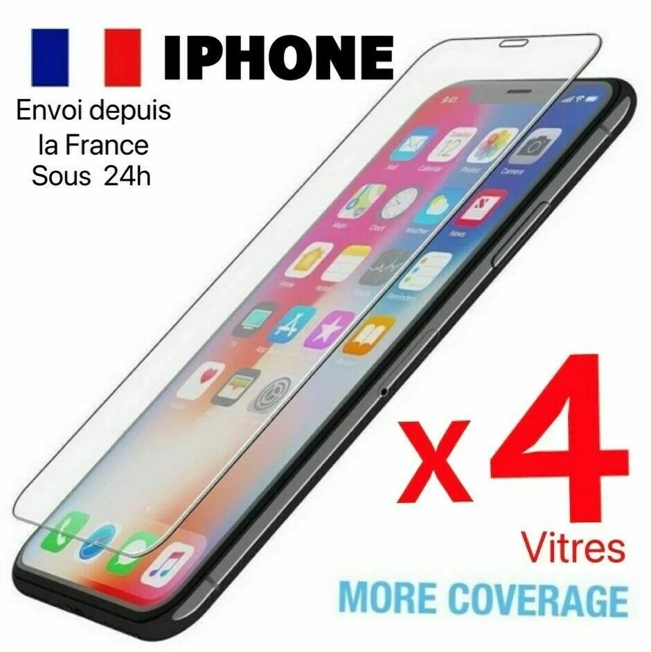 

Verre Tremp Vitre Protection Ecran Film For iPhone 8 7 6 5 XR X XS 11 12 PRO MAX SE
