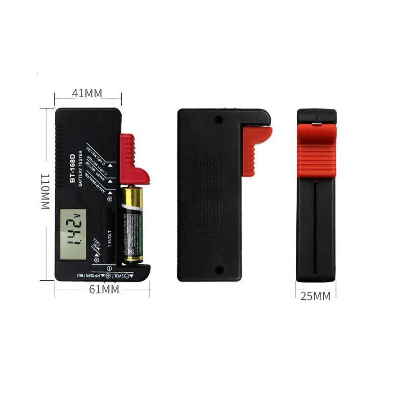 Цифровой тестер емкости аккумуляторов LAMEZIA диагностический инструмент для 9 в 1 5